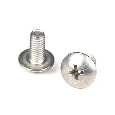 Cabeça de corte plano estilo de aço inoxidável Truss Phillips Cross Recesse máquina parafuso