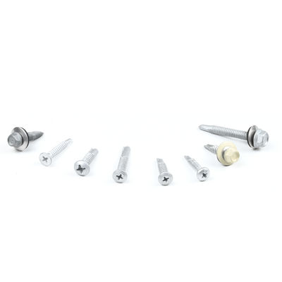 Venda Bi Material Hex Csk Pan Head Washer Parafuso de auto-perfuração com lavadora 100% QC testado