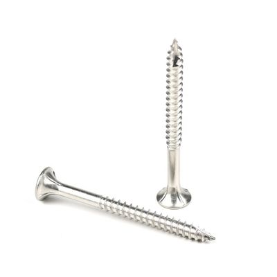 304 aço inoxidável Hexagon Socket Hardware Screw 75mm para construção de construção de madeira