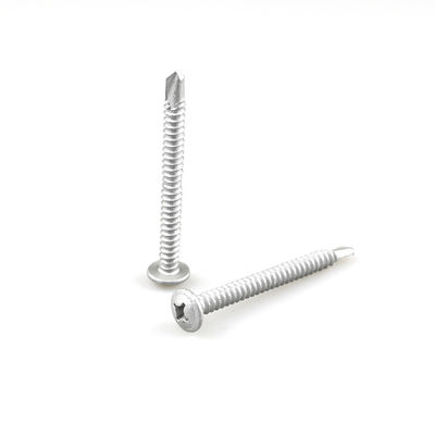 Cabeça de panela de aço inoxidável para o Wafer Self Drilling Screw A2 Phillips 304 Bi-Metal 5.5x60