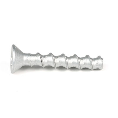 M8 60mm de aço inoxidável parabra de âncora Sus410 Hex Socket cabeça plana auto-perfuração parafuso de concreto