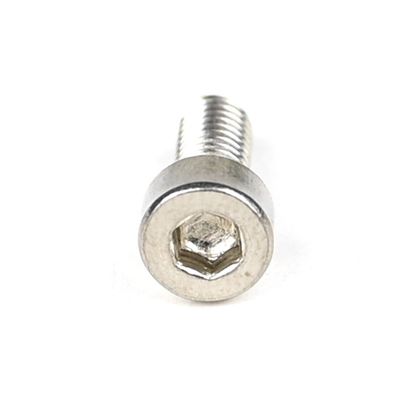 100% QC testado M4 X 10mm Filister Head Hex Socket Machine Screw para prateleira de mercadorias
