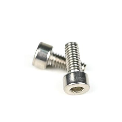 100% QC testado M4 X 10mm Filister Head Hex Socket Machine Screw para prateleira de mercadorias