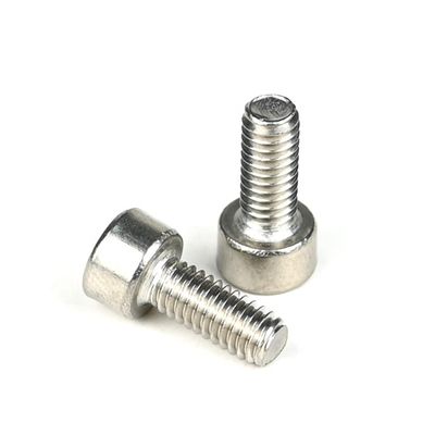 100% QC testado M4 X 10mm Filister Head Hex Socket Machine Screw para prateleira de mercadorias
