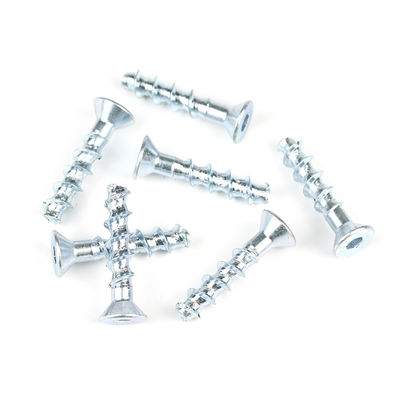 Revestimento de zinco Hex Socket cabeça plana de betão parafuso âncora auto-perfuração âncora M6 40mm
