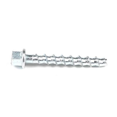 Parafusos para fixação de telhados de aço M8 Hex Flange Head Vertical Concrete Threaded Rod Hanger
