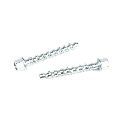 Parafusos para fixação de telhados de aço M8 Hex Flange Head Vertical Concrete Threaded Rod Hanger