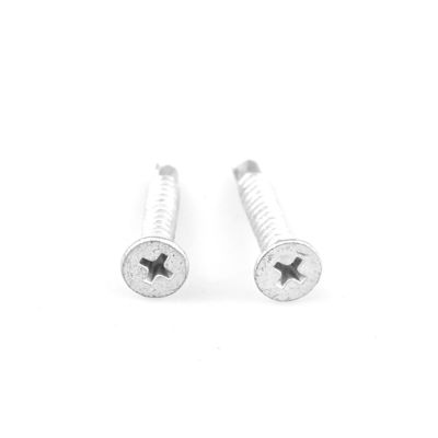 Unitek 316 410 Bi-metal de aço inoxidável parafuso Ruspert cabeça plana parafuso de auto-perfuração St4.8-16x32
