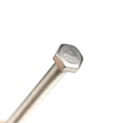 Aço inoxidável A4 316 Full Thread Hex Din 933 Bolto Máquina de fixação solar Bolto M4x50