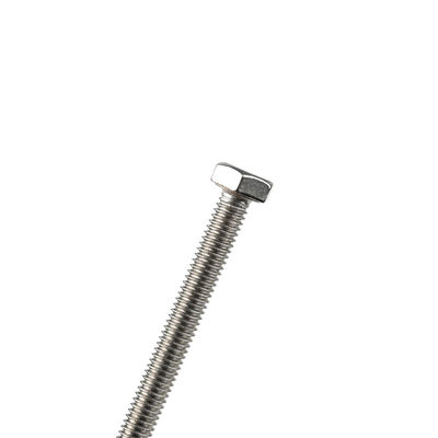 Aço inoxidável A4 316 Full Thread Hex Din 933 Bolto Máquina de fixação solar Bolto M4x50