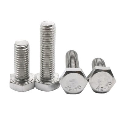 M4 M5 M6 M8 M10 Aço inoxidável A2 Hex Drive Bolts Din933