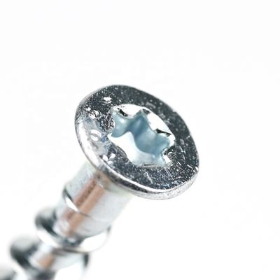 Instalação de aço carbono branco revestido de zinco Torx Countersunk auto-perfuração de concreto parafusos de parafuso de âncora