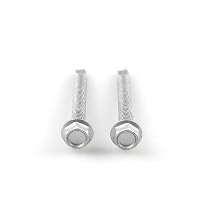 Unitek Bimetallic Hex Flange Head Screws ST6.3-20x65 Ruspert Auto-perfuração cabeça plana