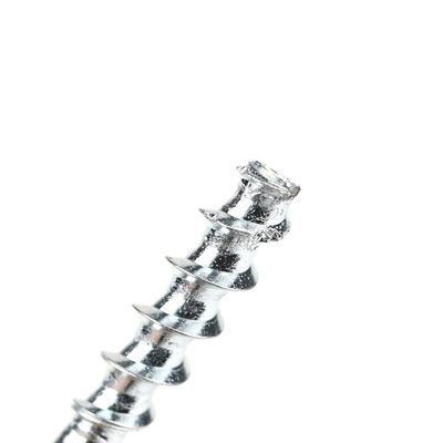 Instalação de aço carbono branco revestido de zinco Torx Countersunk auto-perfuração de concreto parafusos de parafuso de âncora