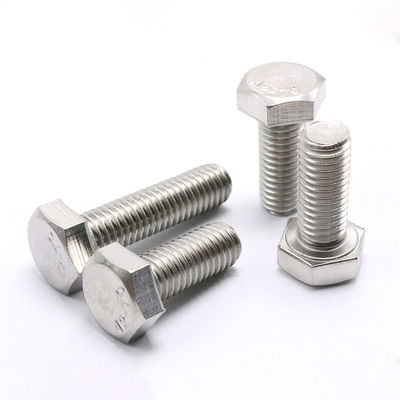 M4 M5 M6 M8 M10 Aço inoxidável A2 Hex Drive Bolts Din933