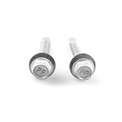 Parafusos de perfuração Epdm Bi Metal Hex Head para aço inoxidável de aço carbono Scm435 personalizado