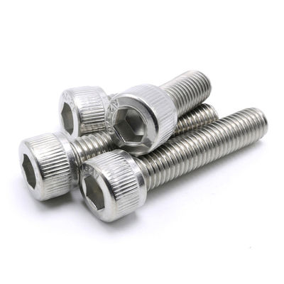 Din912 de aço inoxidável A2-70 Rodada cabeça plana parafuso cabeça de tomada parafuso M2 M4 M5 M8 M10 M12 M16