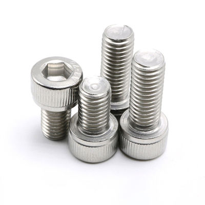 Din912 de aço inoxidável A2-70 Rodada cabeça plana parafuso cabeça de tomada parafuso M2 M4 M5 M8 M10 M12 M16