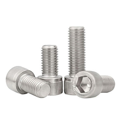 Din912 de aço inoxidável A2-70 Rodada cabeça plana parafuso cabeça de tomada parafuso M2 M4 M5 M8 M10 M12 M16