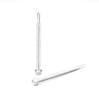 ST5.5 90mm comprimento Hex flange para perfuração parafuso Tek parafuso bimetálico com e personalizável