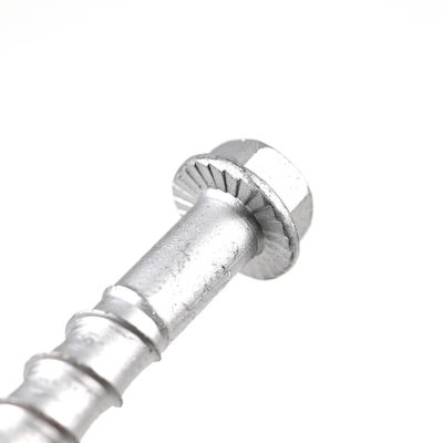 Cabeça HEX de aço carbono M12 125mm auto-perfuração de âncora de concreto parafusos suporte personalizado