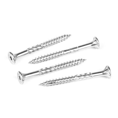 75mm Combinação condutor de aço inoxidável 316 Bugle Torx parafusos de madeira para construção de madeira