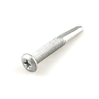 Finitura simples de aço inoxidável aço carbono Scm435 Ruspert Tek Bi Metal Wafer Head Cross Driver Perfurador