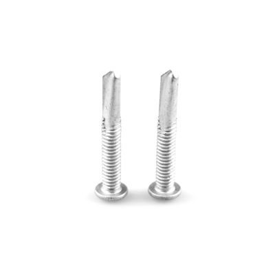 Finitura simples de aço inoxidável aço carbono Scm435 Ruspert Tek Bi Metal Wafer Head Cross Driver Perfurador