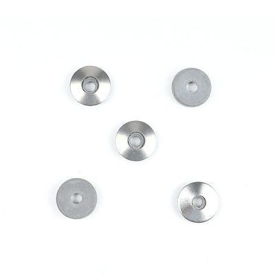 Zinc de aço inoxidável cinza Epdm antiderrapante borra de borracha lavadora de cauda de borra compacta