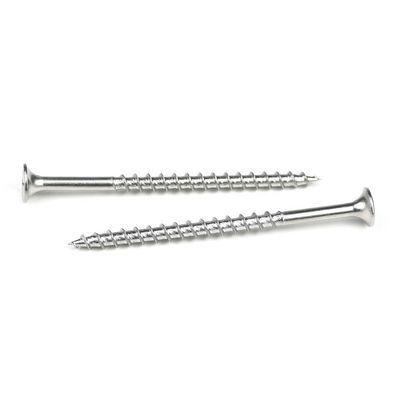Sus410 parafuso de madeira de aço inoxidável Phillips Bugle Drywall Self Tapping parafuso de madeira 4.2x65mm