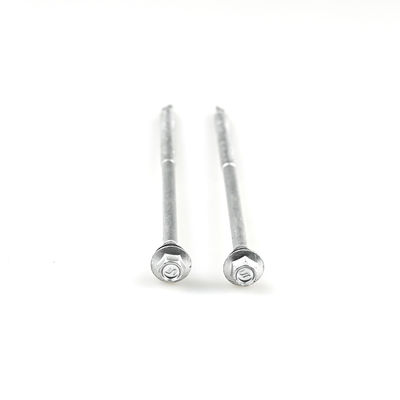 Parafusos Bimetálicos de Flange Hex com EPDM Washer Metal Self Drilling Screw para Instalação