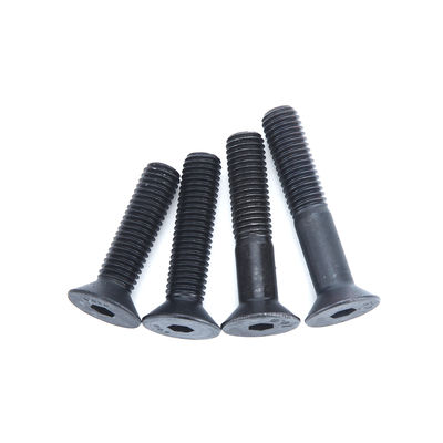 100% QC testado aço de carbono Din7991 Grade 10,9 Hex Socket Flat Countersunk Head Bolts