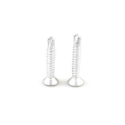 SUS316 SUS410 Bi Metal Self Drilling Screw 4.8x32 para placa de fibra de cimento