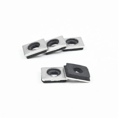 Lavadora de aço inoxidável 304 com juntas de borracha quadrada e material EPDM impermeável