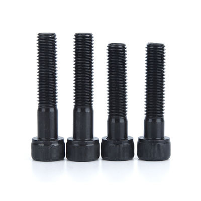 Cabeça de enchimento de aço de liga de óxido negro Hex Socket Bolt 30mm-400mm Tipo de unidade Allen Key