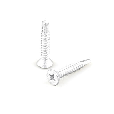 Material bimetal CSK ST4.2 Parafuso de auto-perfuração para painel de telhado