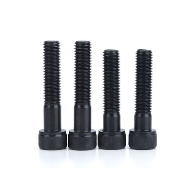 12.9 Grau de aço de liga preta óxido negro cabeça de enchimento Hex Socket Bolto Din912 Cap Allen cabeça de parafusos M3-M20