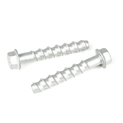 100% QC testado Hex Flange de aço inoxidável Ancoras de concreto para o sistema de suporte