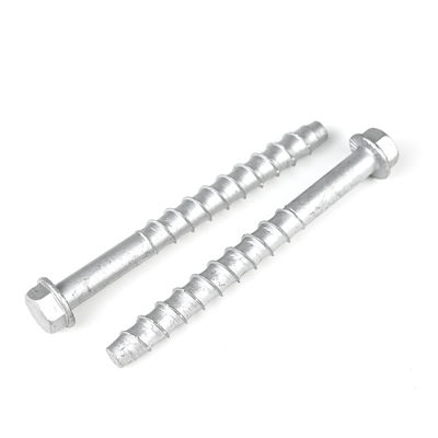 T/T Prazo de pagamento 150 mm ZINC Finish Hex M12 para parafusos de concreto para fixação de alvenaria