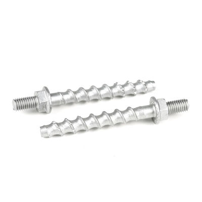 Cabeça plana acabamento plano Sus410 aço inoxidável Hex Flange auto-aperto de côncreto Anchor Maçonaria parafuso parafuso
