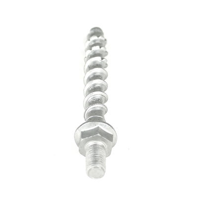 Cabeça plana acabamento plano Sus410 aço inoxidável Hex Flange auto-aperto de côncreto Anchor Maçonaria parafuso parafuso