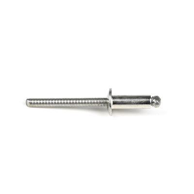 Dimensão personalizada Ss316 Cúpula de aço inoxidável Countersunk Pop Rivet Metal Open End Rivets Cego