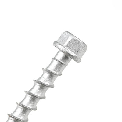 Auto Anchor Bolto M6 75mm cabeça hexadecimal para fixação de parede de concreto e aço de calibre leve
