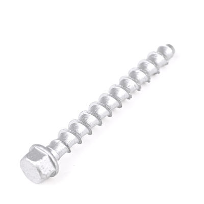 Auto Anchor Bolto M6 75mm cabeça hexadecimal para fixação de parede de concreto e aço de calibre leve
