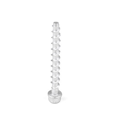 Auto Anchor Bolto M6 75mm cabeça hexadecimal para fixação de parede de concreto e aço de calibre leve