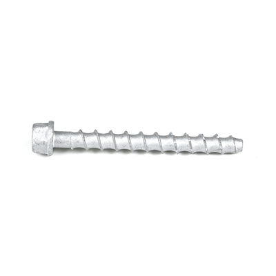 Rodas de fios de aço inoxidável, flange, cabeça hexadecimal, auto-aperto de concreto, parafusos de âncora