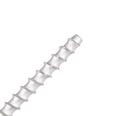 Rodas de fios de aço inoxidável, flange, cabeça hexadecimal, auto-aperto de concreto, parafusos de âncora