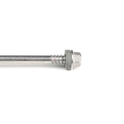 HEX 5.5x243mm Ferro inoxidável 410 parafusos auto-perfuradores com EPDM Lavadora de duplo fio 7 pontos