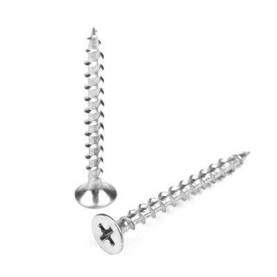 Construção de madeira Torx Drive 100mm Decking Screw cuidadosamente fabricado SS304 aço inoxidável