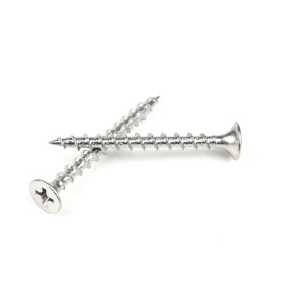 Construção de madeira Torx Drive 100mm Decking Screw cuidadosamente fabricado SS304 aço inoxidável